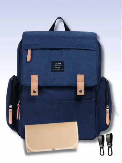 Sac a langer | LandBag™ - Bleu Foncé