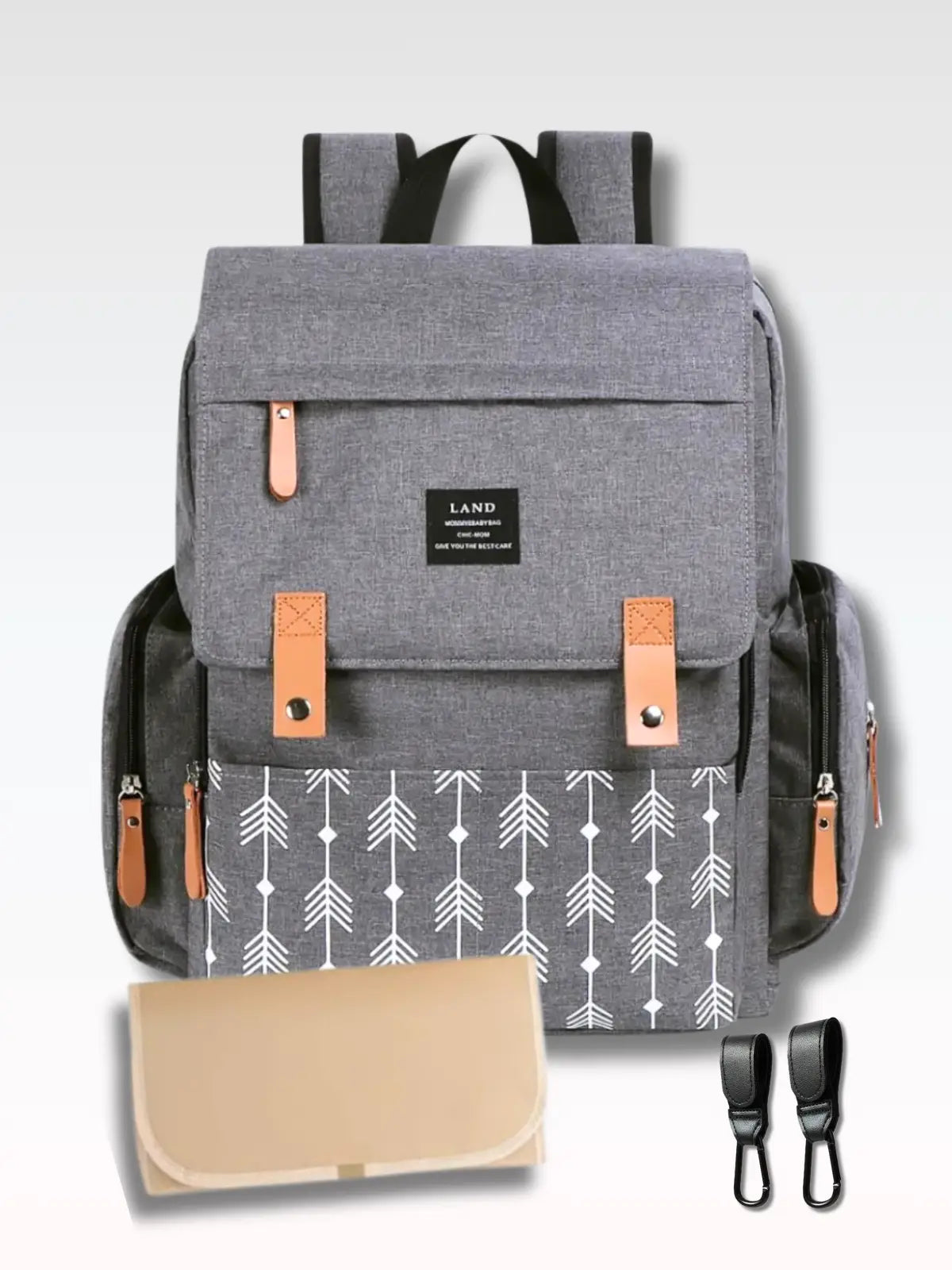 Sac a langer | LandBag™ - gris