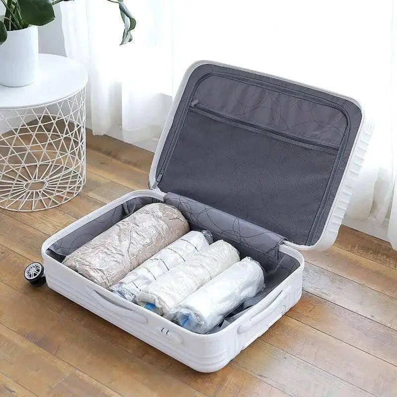 Sac Compression Voyage Sans Aspirateur - Passeport Cases