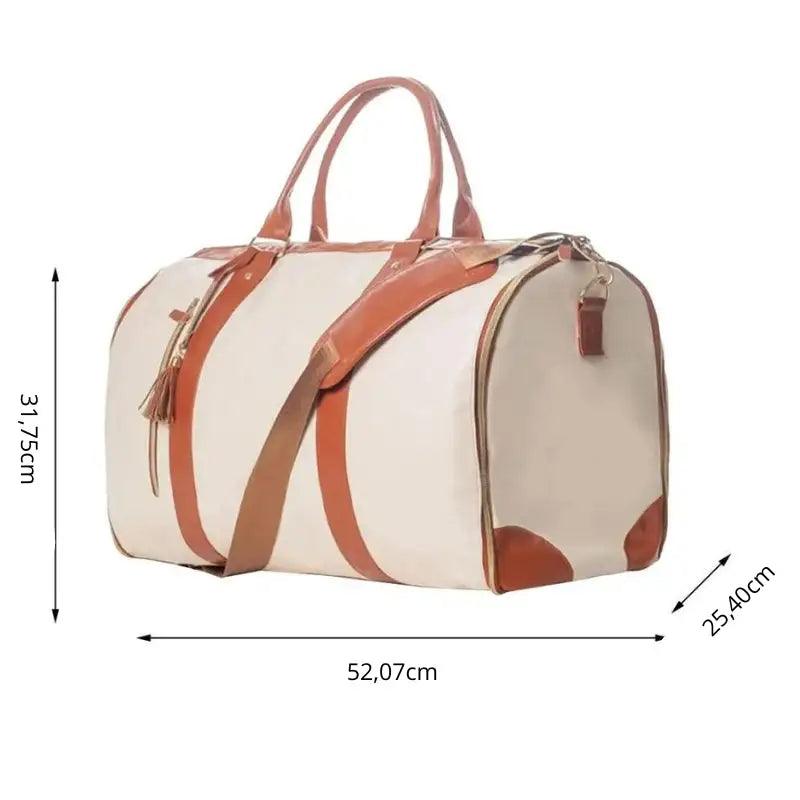 Sac de Voyage en Simili Femme - Passeport Cases