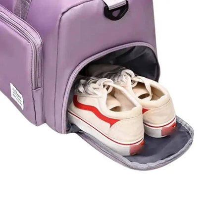 Sac de Voyage Femme avec Rangement Chaussures - Passeport Cases