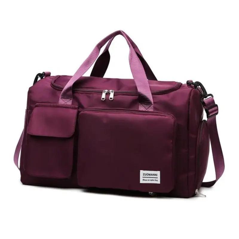 Sac de Voyage Femme avec Rangement Chaussures - Passeport Cases