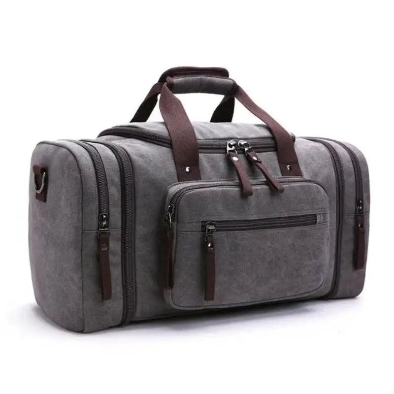 Sac de Voyage Homme en Toile - Passeport Cases