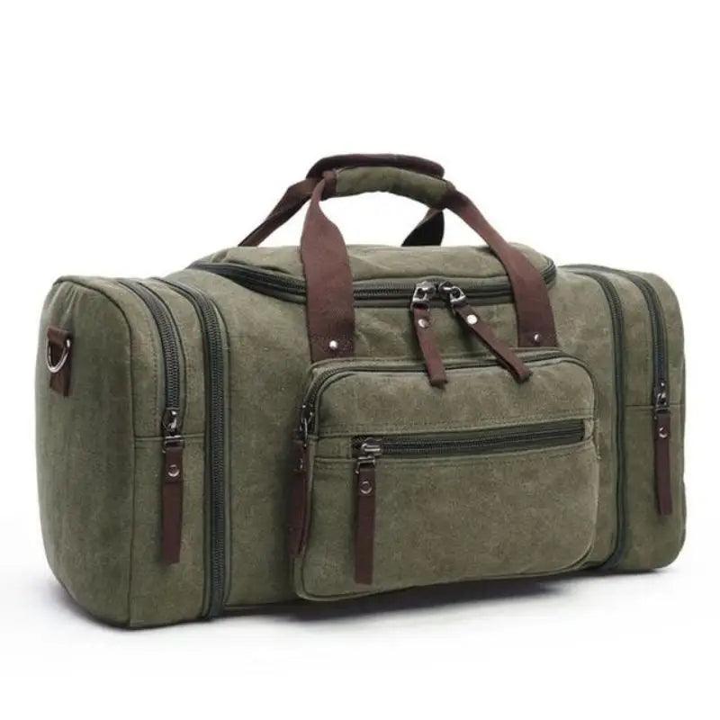 Sac de Voyage Homme en Toile - Passeport Cases