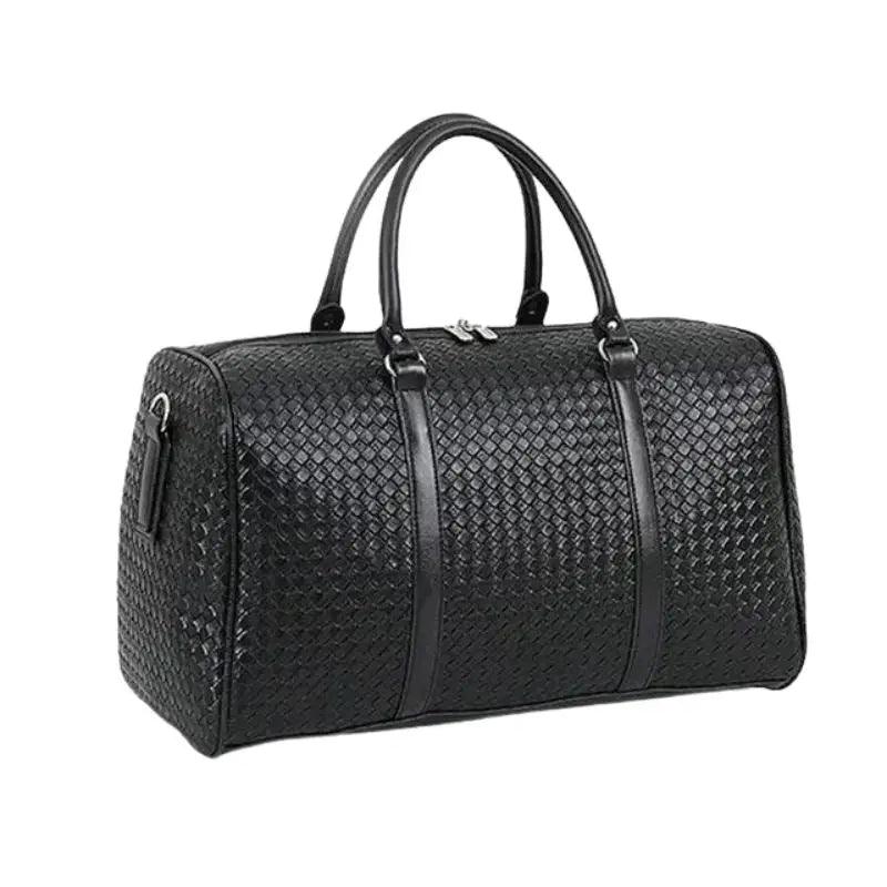 Sac de Voyage PU Noir - Passeport Cases