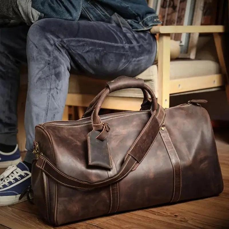 Sac pour Homme en Cuir - Passeport Cases