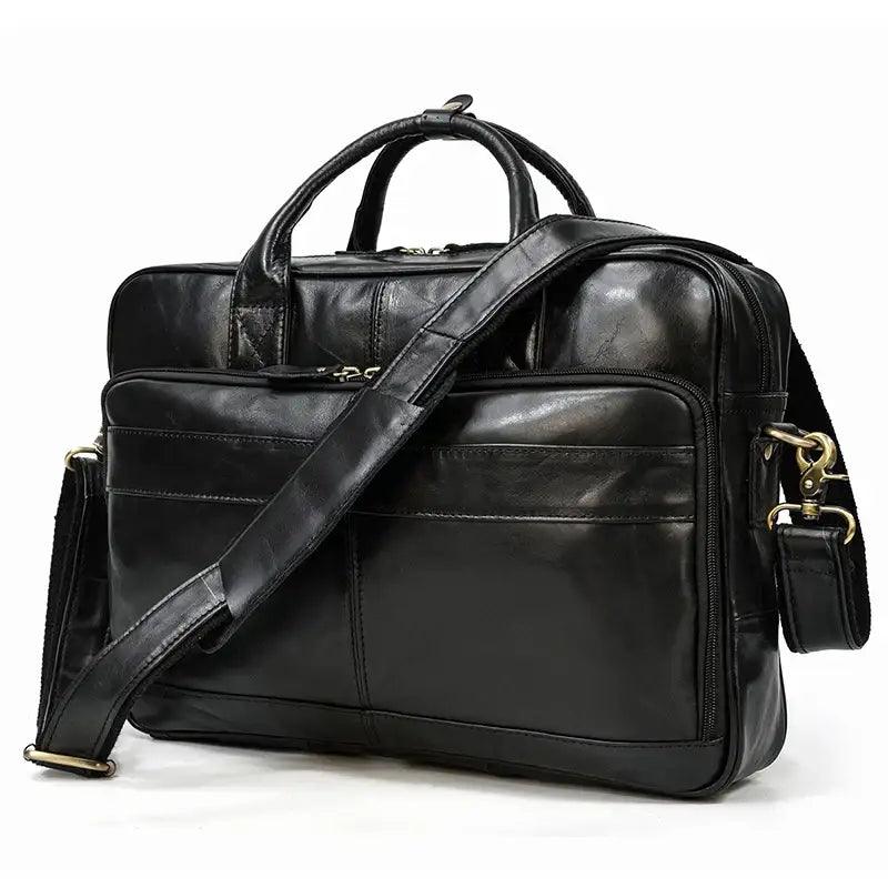 Sacoche Ordi Cuir Homme - Passeport Cases