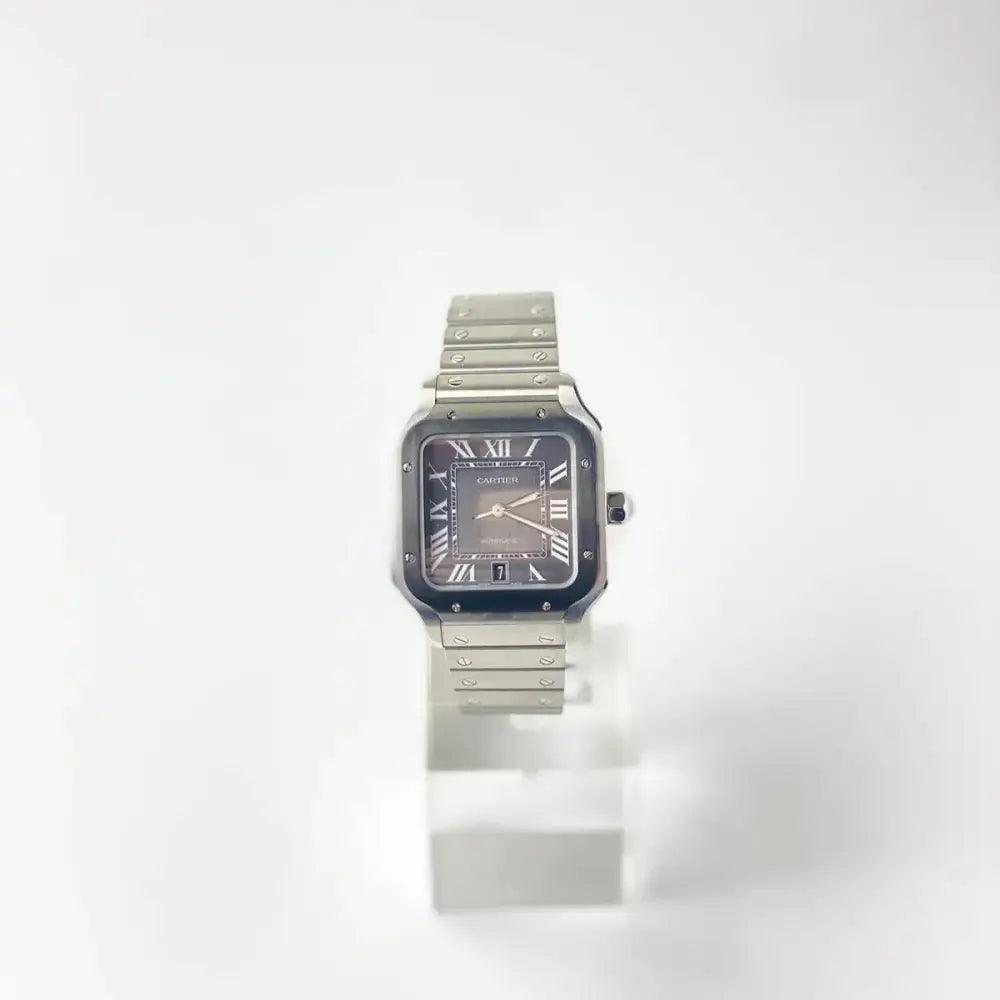 Santos Grey Dial - Passeport Cases