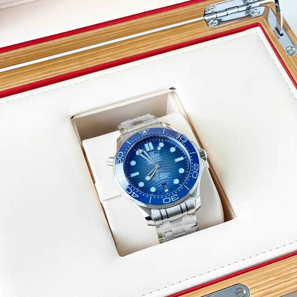 Seamaster 300 Summer Blue 75th 42mm - Passeport Cases