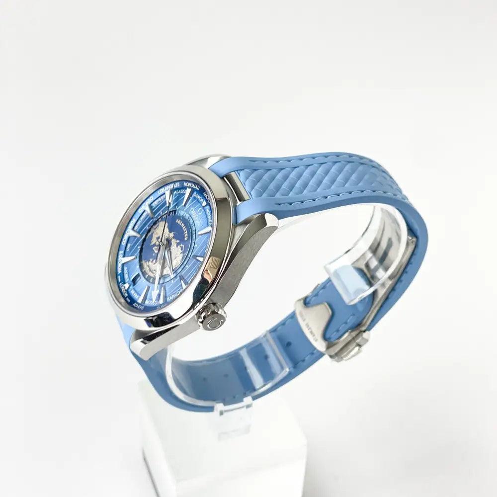 Seamaster Aqua Terra 150m GMT Summer Blue 75th - Passeport Cases