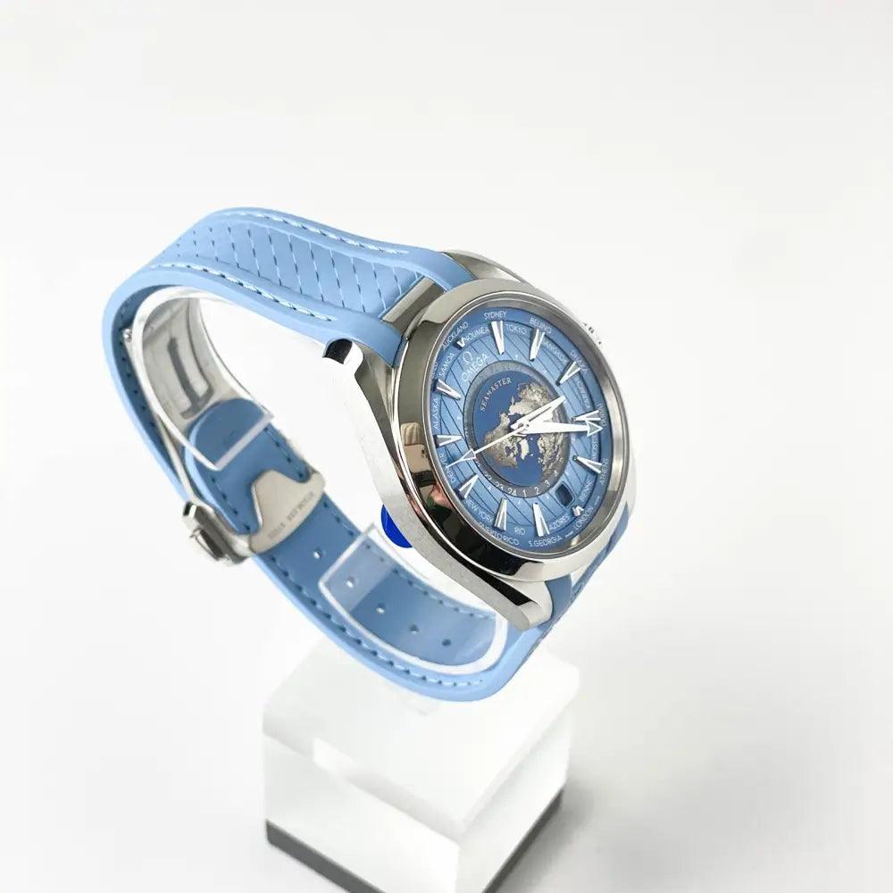 Seamaster Aqua Terra 150m GMT Summer Blue 75th - Passeport Cases