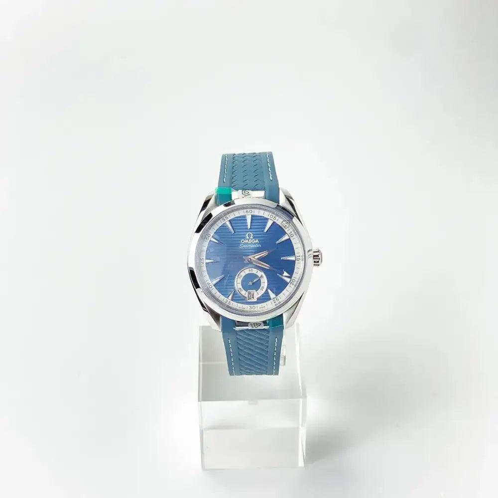 Seamaster Aqua Terra 150m Small Seconds 41 mm Blue Dial - Passeport Cases