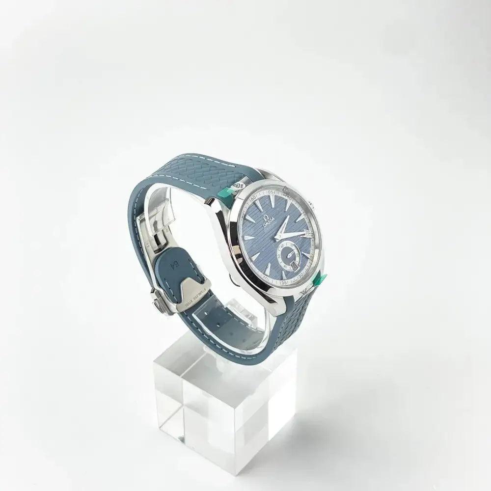 Seamaster Aqua Terra 150m Small Seconds 41 mm Blue Dial - Passeport Cases