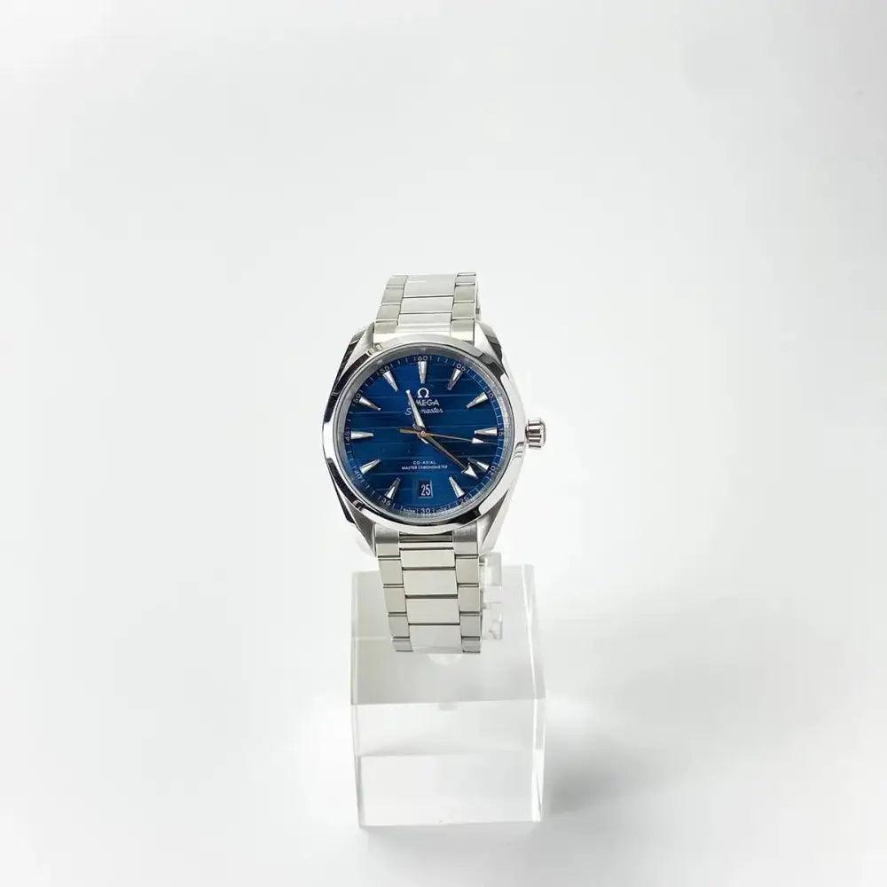 Seamaster Aqua Terra Master Chronometer Blue Dial 38mm - Passeport Cases