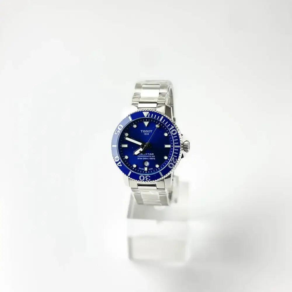 Seastar 1000 Powermatic 80 Automatic Blue Dial - Passeport Cases