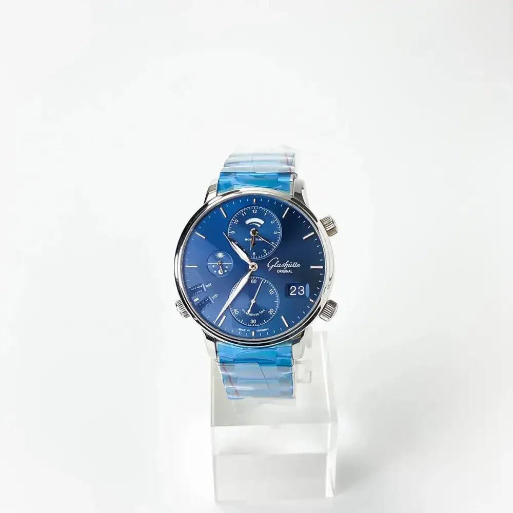 Senator Cosmopolite Blue 44mm - Passeport Cases