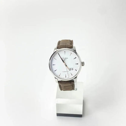 Senator Excellence Panoramadatum White Dial 42mm - Passeport Cases