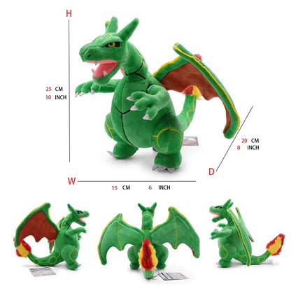 Ensemble de 5 Peluches Évolutions Glurak Charizard