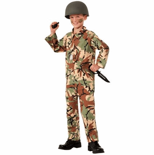 Costume Jumpsuit Militaire pour Enfant