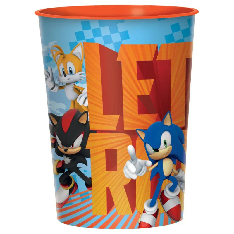 Gobelet Sonic en Plastique 16 Oz - Sega