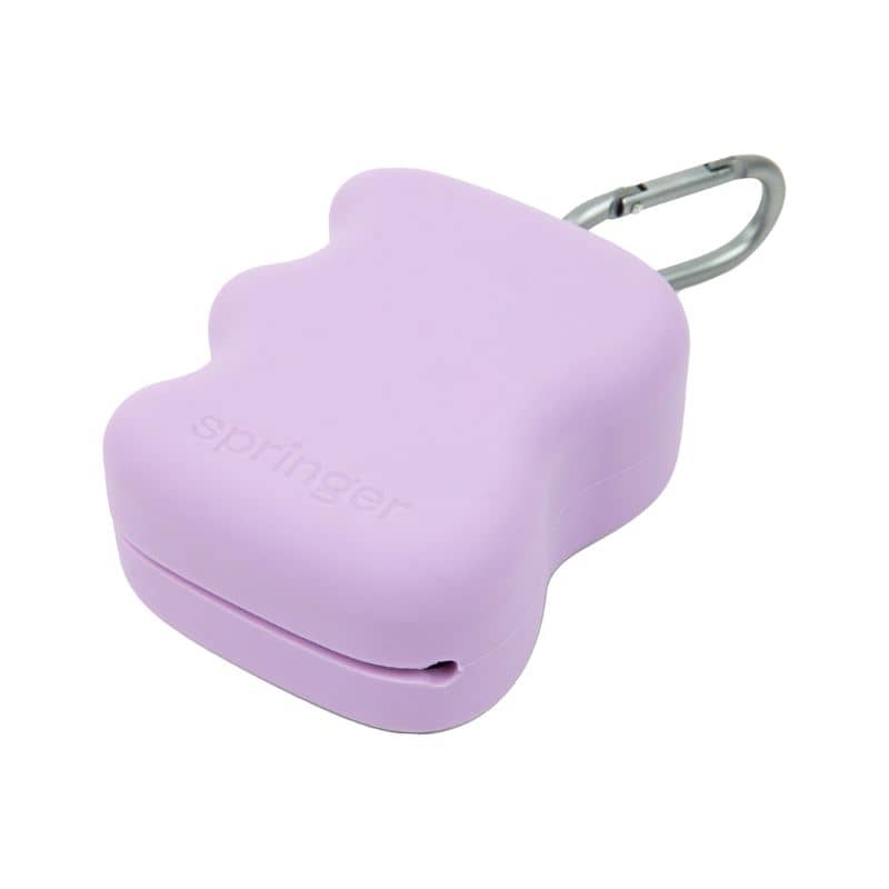 Pochette en silicone pour les friandises d'éducation de chien en lilas de Springer