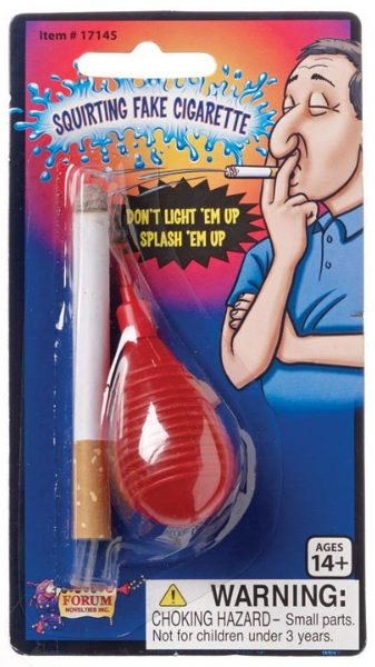 Squirt Cigarette - L'accessoire parfait pour des blagues hilarantes !