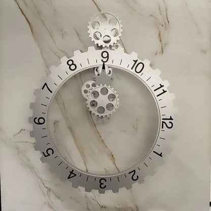 Steampunk Horloge - Argent