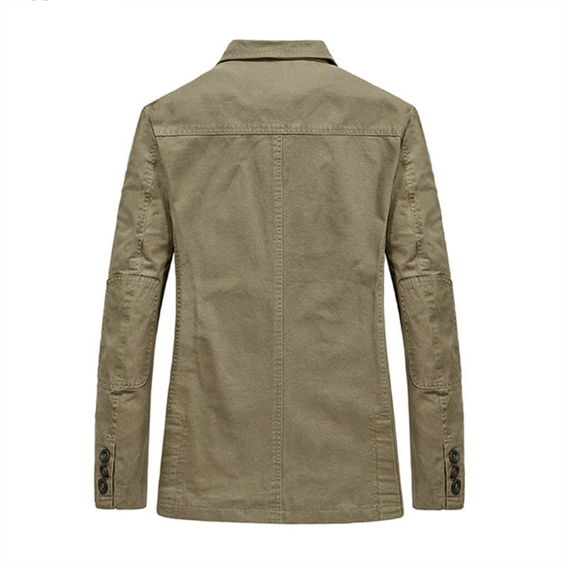 Veste Vintage Chic en Coton pour Homme