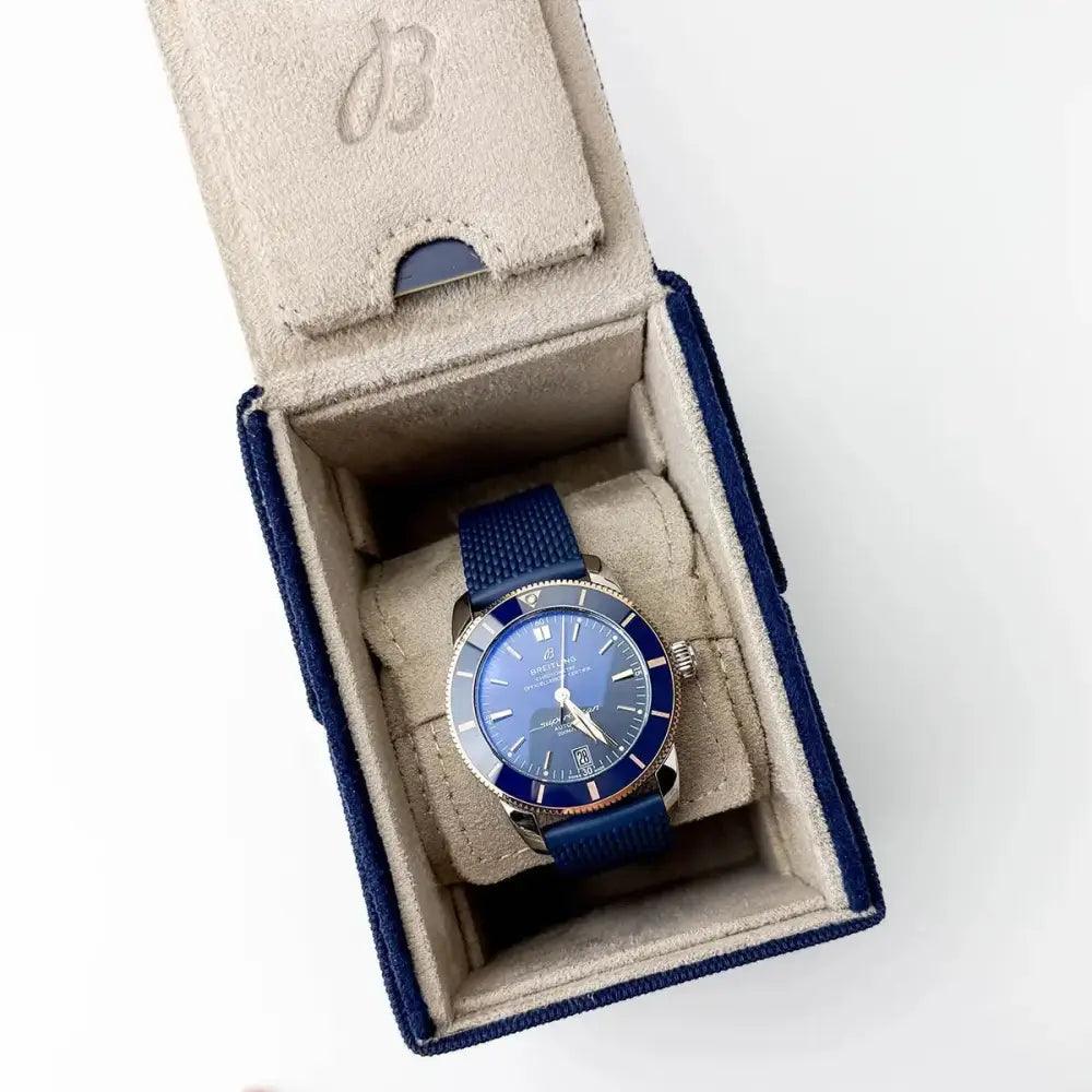 Superocean Heritage B20 Automatic 42 Blue Dial - Passeport Cases