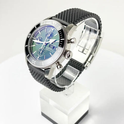 Superocean Heritage Chronograph 44 Green Dial - Passeport Cases