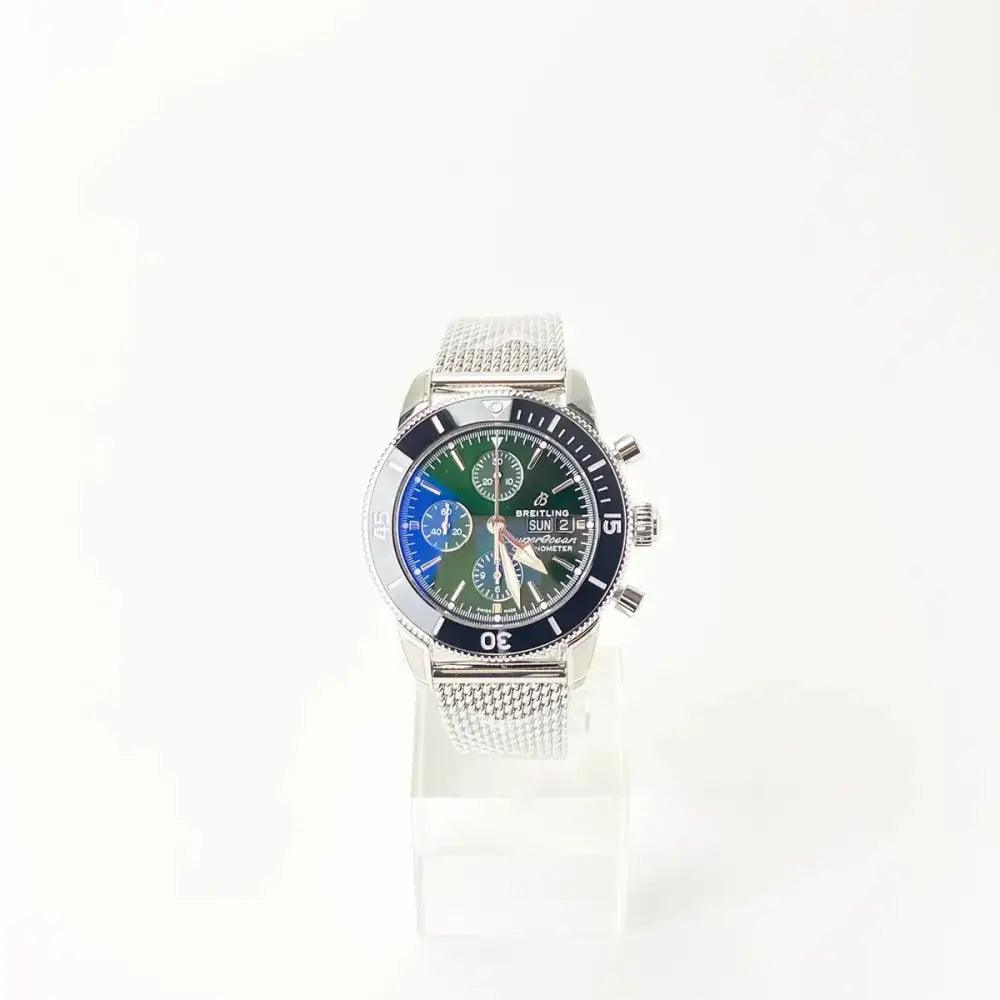 Superocean Heritage Chronograph 44 Green Dial - Passeport Cases