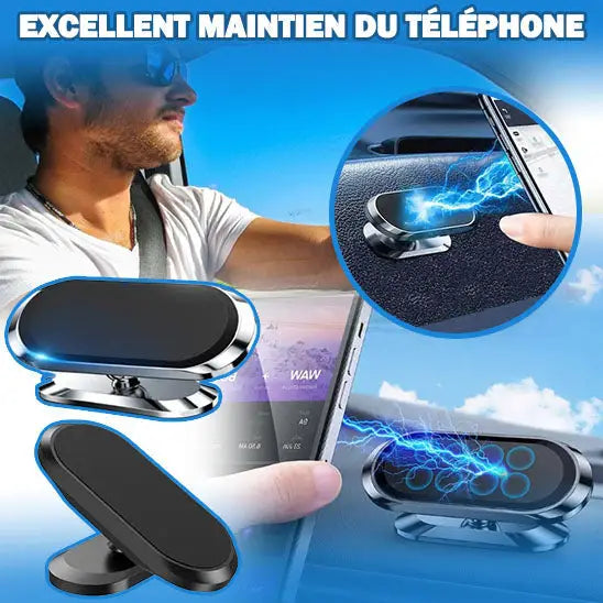 Support de Téléphone Magnétique Rotatif à 360 °