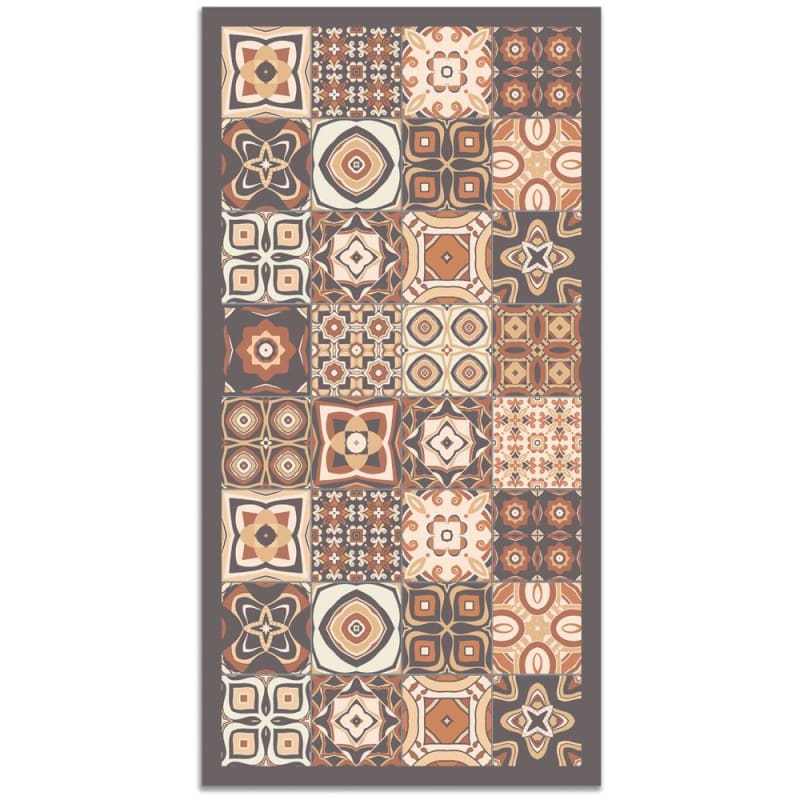 Tapis Vintage Multi : Élégance Rétro et Charme Contemporain