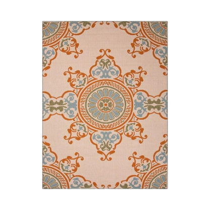 Tapis Vintage Rectangle Élégance Géométrique