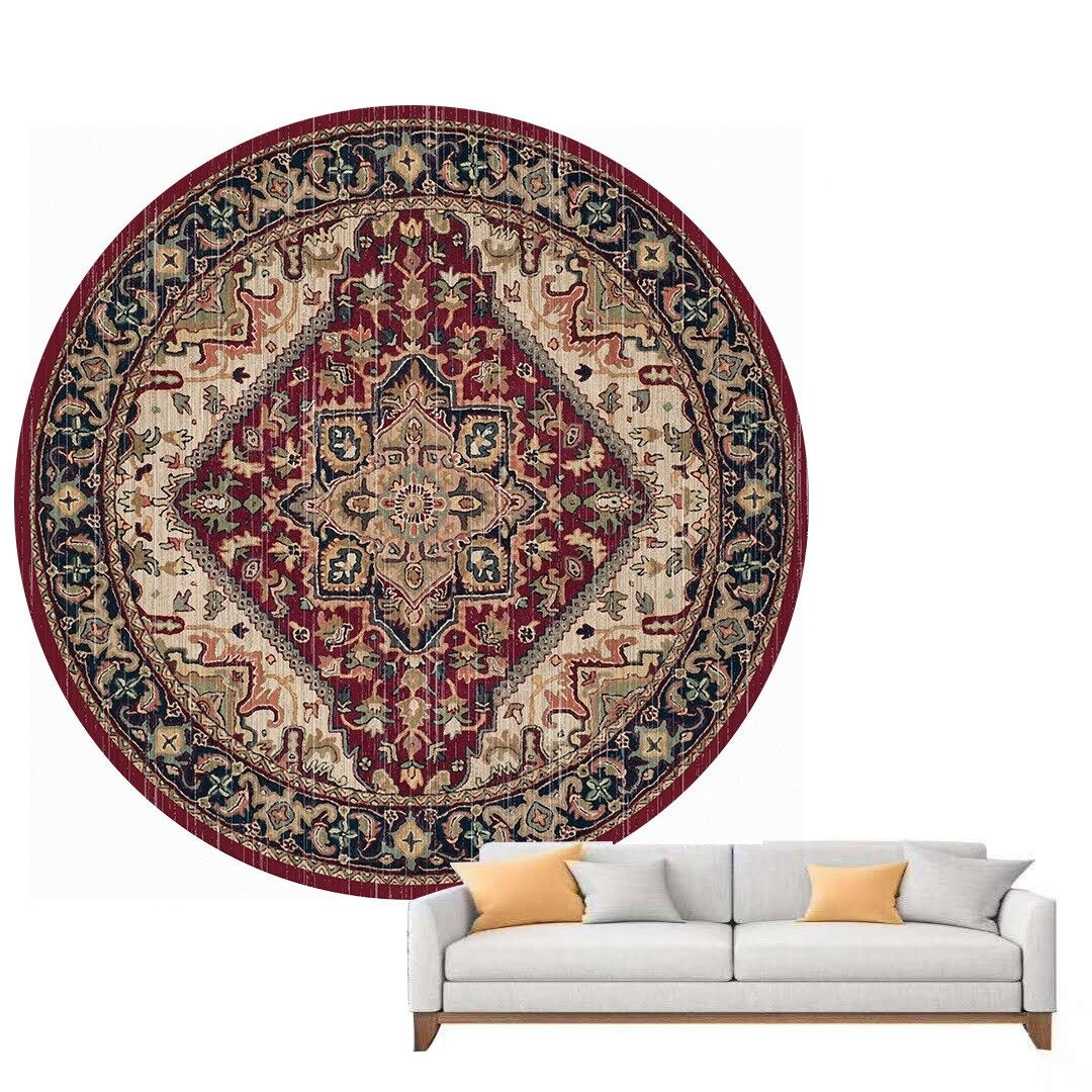 Tapis vintage rond