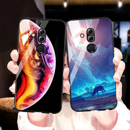 Coque en Silicone et Verre Trempé Haute Protection pour Huawei