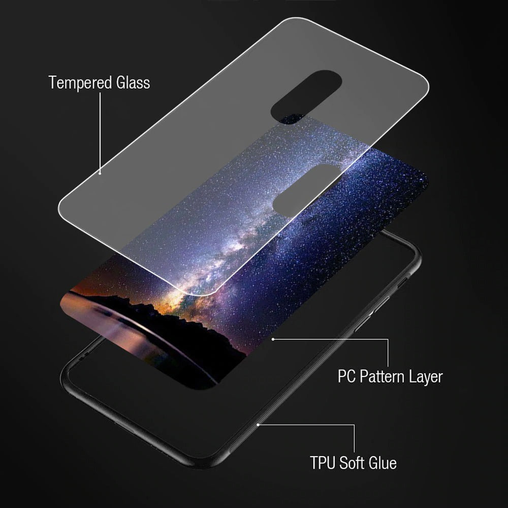 Coque en Silicone et Verre Trempé Haute Protection pour Huawei