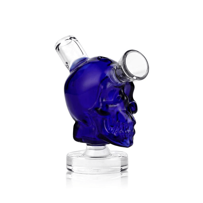 BUBBLER EN VERRE CRÂNE - Accessoires Fumeur 420 | Professionnels de Bangs, Pipe a Eau et CBD