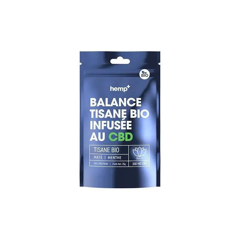 Tisane Hemp + CBD Balance pour Détente et Vitalité Naturelle - Passeport Cases