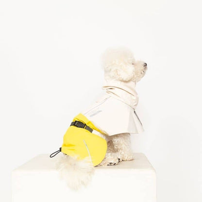 Impermeabile per cani - tutto il tempo giallo 🌧️