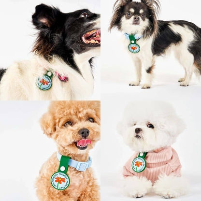 Médaille pour chien vert "love infused training-resistant" de Furry Folks