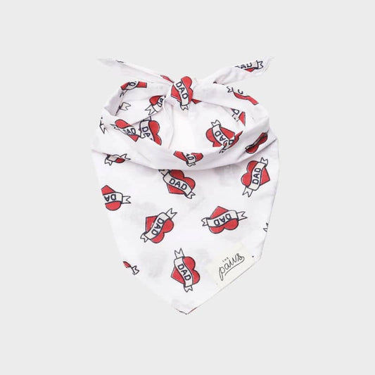 Cotton Dog Bandana - Ti amo papà ❤️