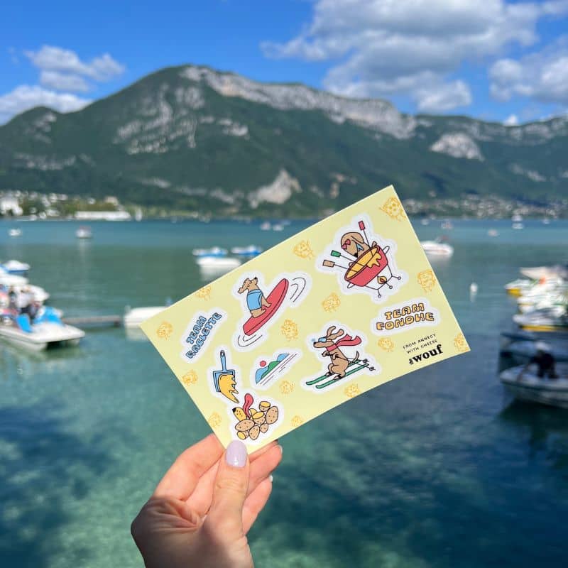 Annecy Souvenir Sticker Board