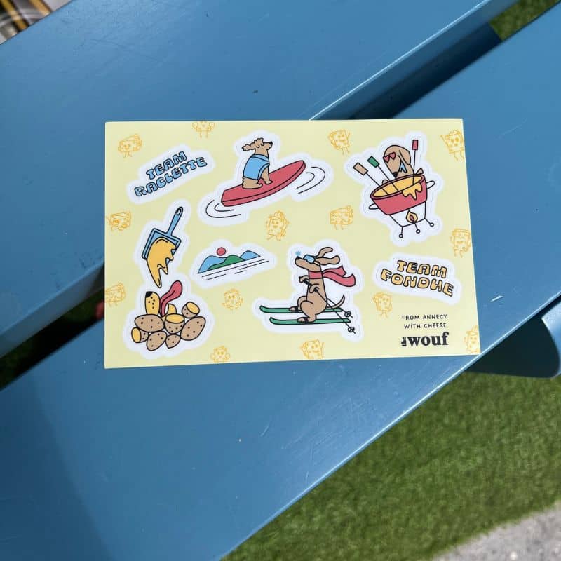 Annecy Souvenir Sticker Board