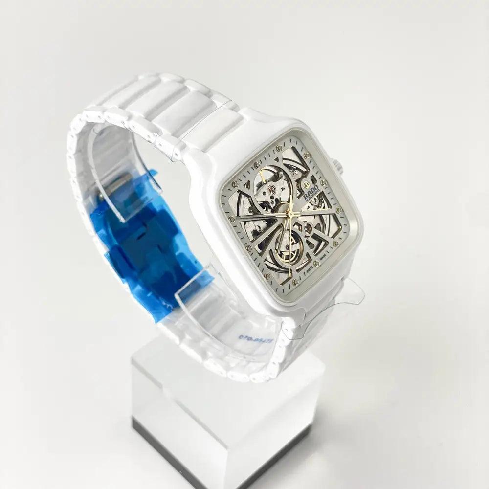 True Square Automatic Open Heart 38mm Diamonds - Passeport Cases