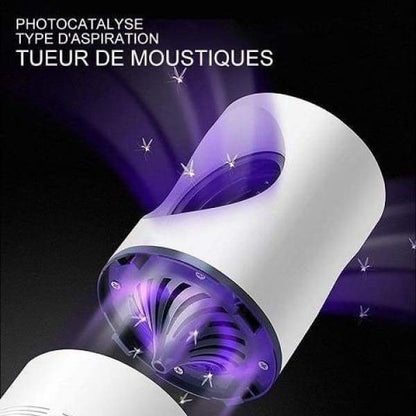 TueMoustiques™ 3.0 : Lampe LED Silencieuse Anti-Moustiques