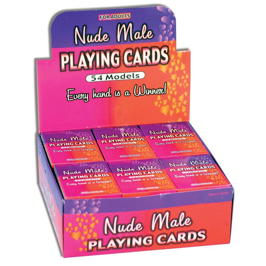 Nude Playing Cards Male