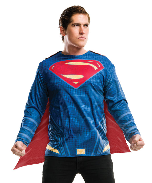 Superman Adult Costume Top - Superman