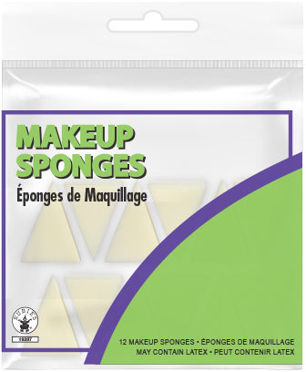 Éponges Noires pour un Maquillage Parfait