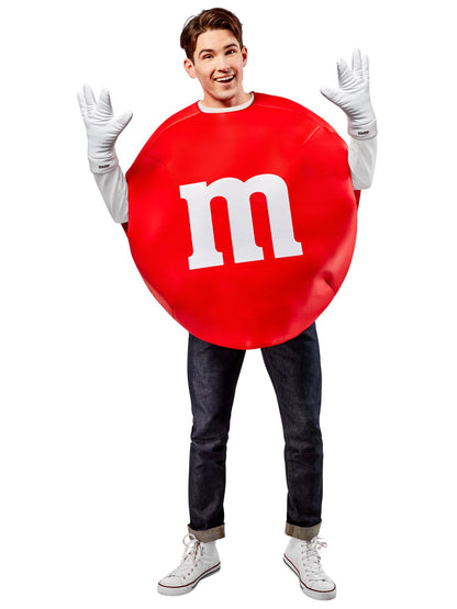 Costume M&M Taille Unique Amusant et Coloré